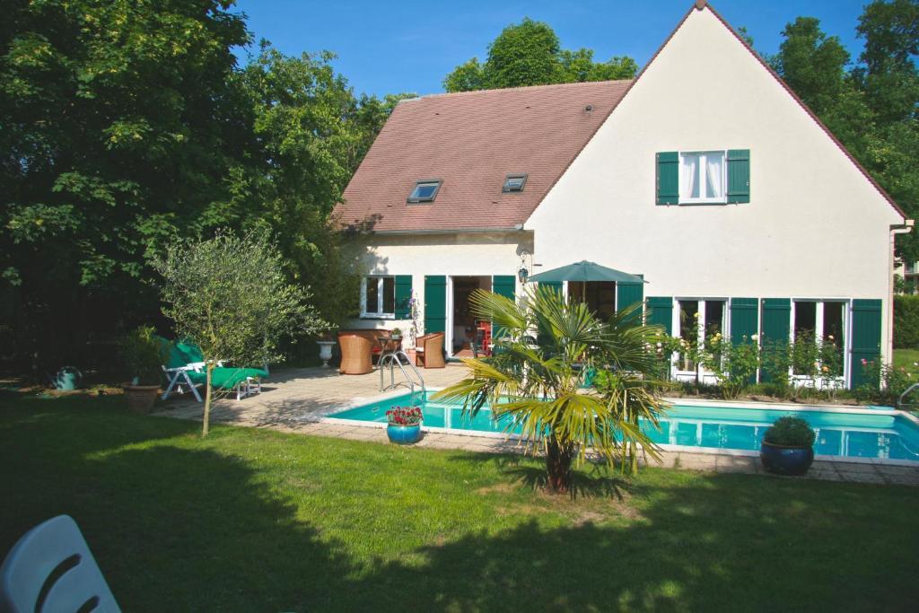 Bed and Breakfast Les Hibiscus Maisons-Laffitte Zimmer foto
